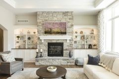 Great Room Built-ins at The Heartland Reserve