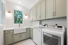 Custom Storage Built-ins in the Laundry at The Arden