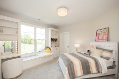 Second Bedroom Built-ins and  Window Seat at The Bradford