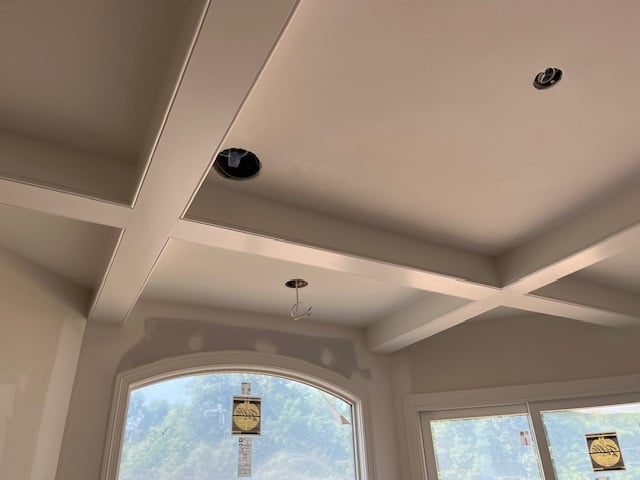 Hearth Room Detailed Ceiling