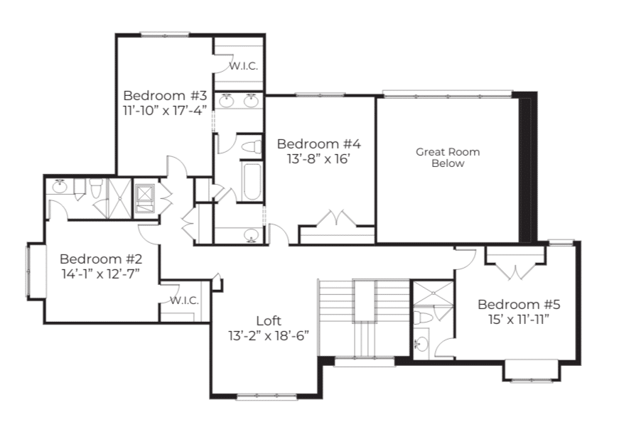 Pickwick Place Custom Home Floor Plan Loveland Ohio