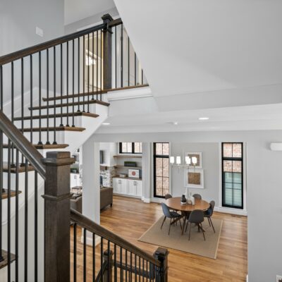 River Belle Cincinnati Row House Stairway