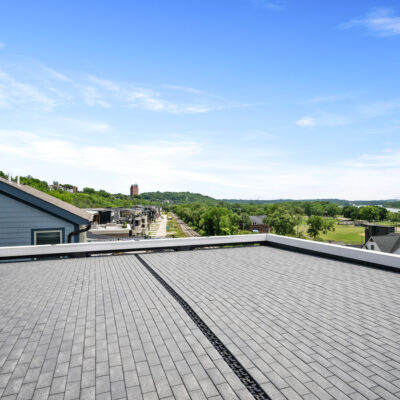 River Bell Row House Rooftop patio