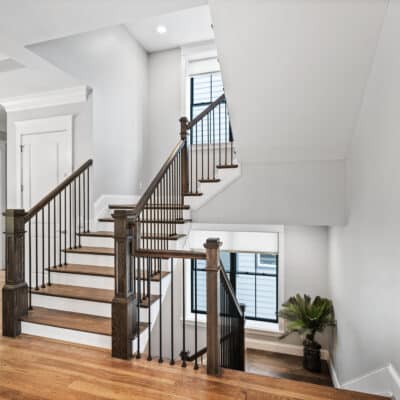 River Belle Cincinnati Row House Stairway