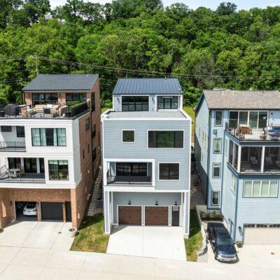 River Bell Row House Rear Exterior